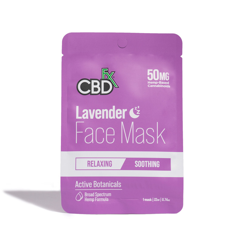 CBD Face Mask Lavender CBDfx