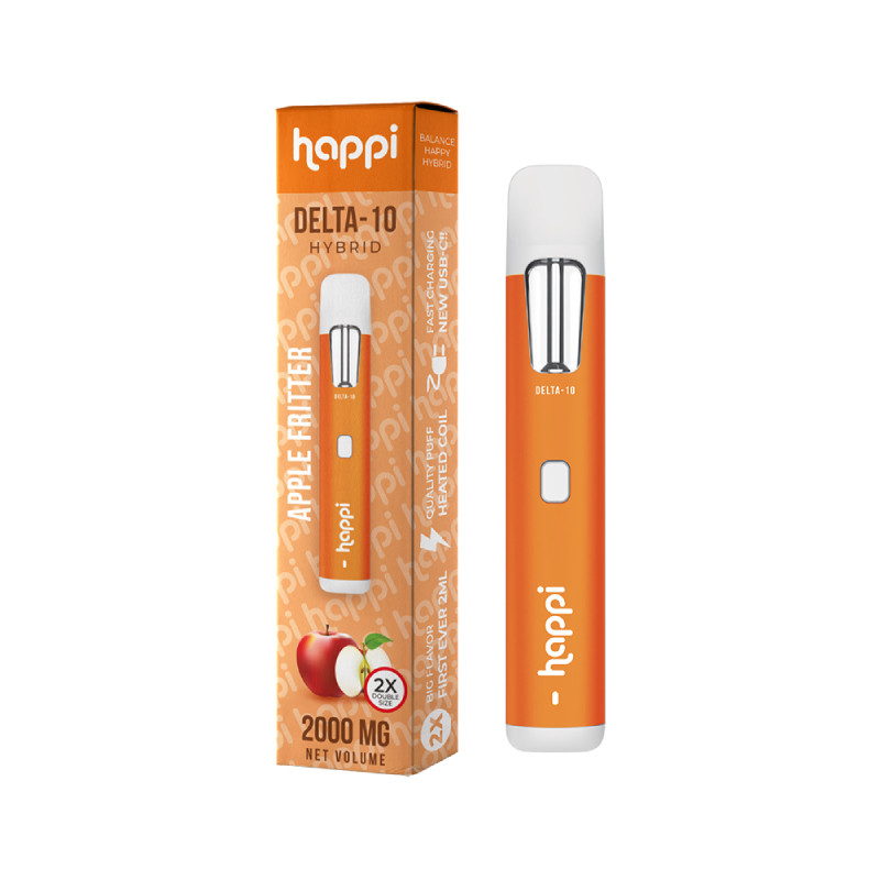 Weed Pen Apple Fritter D10 Disposable Vape Pen 2ml by Happi